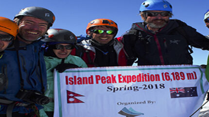 island peak summit